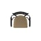 Holland Bar Stool Co Jackie with Arms 36 in. Swivel Bar Stool with Black Wrinkle Finish and Canter Thatch Seat 415 - alternate 7